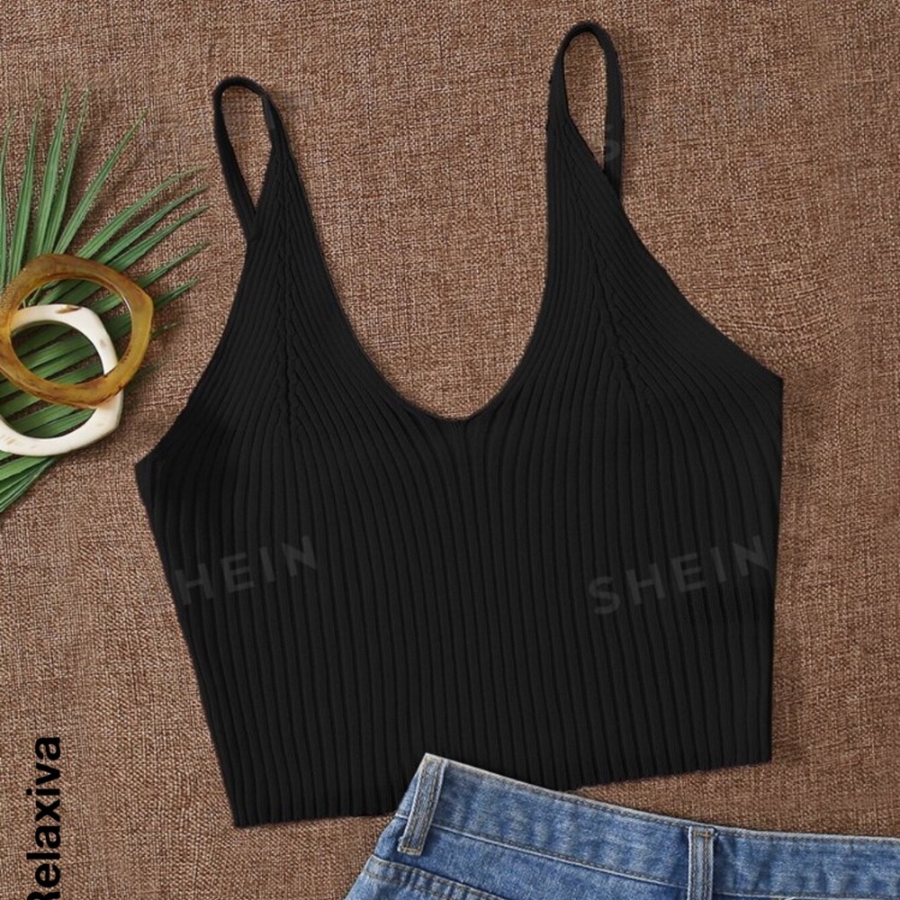 Ribbed Crop Top
